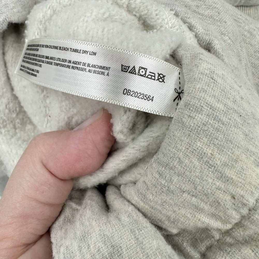 FREE PEOPLE MOVEMENT intercept romper sweats shorts drawstring waist gray S - Picture 11 of 12